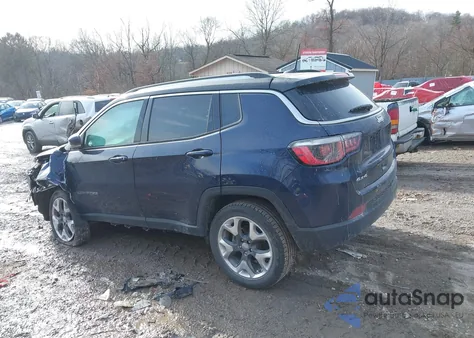 2018 Jeep Compass Limited 4X4 из США, поврежденный, VIN 3C4NJDCB4JT245752